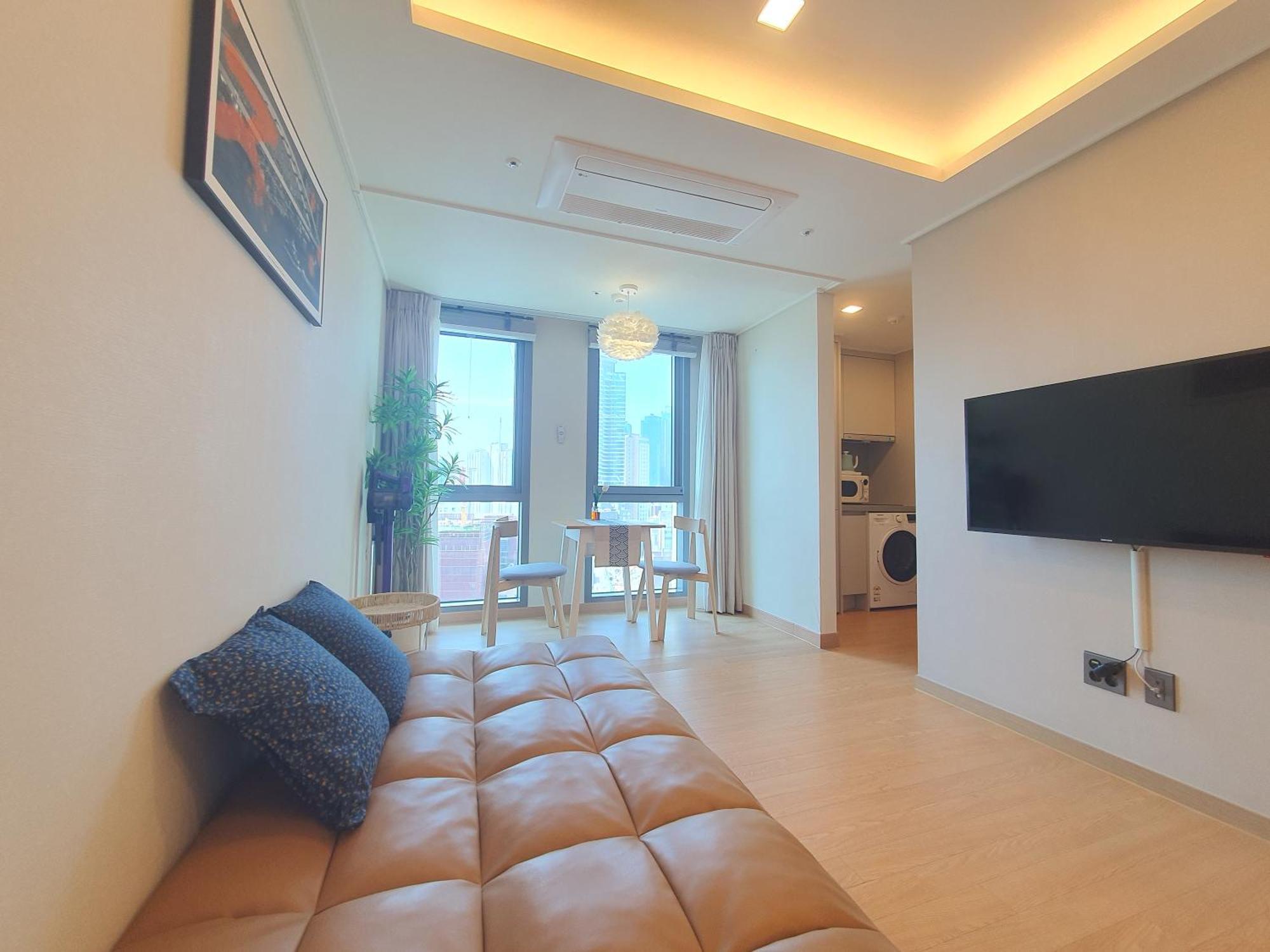 釜山広域市Haeundae Ocean Familyアパートメント エクステリア 写真
